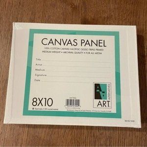 Blank 8x10‎ Canvas Panels - Total of 7